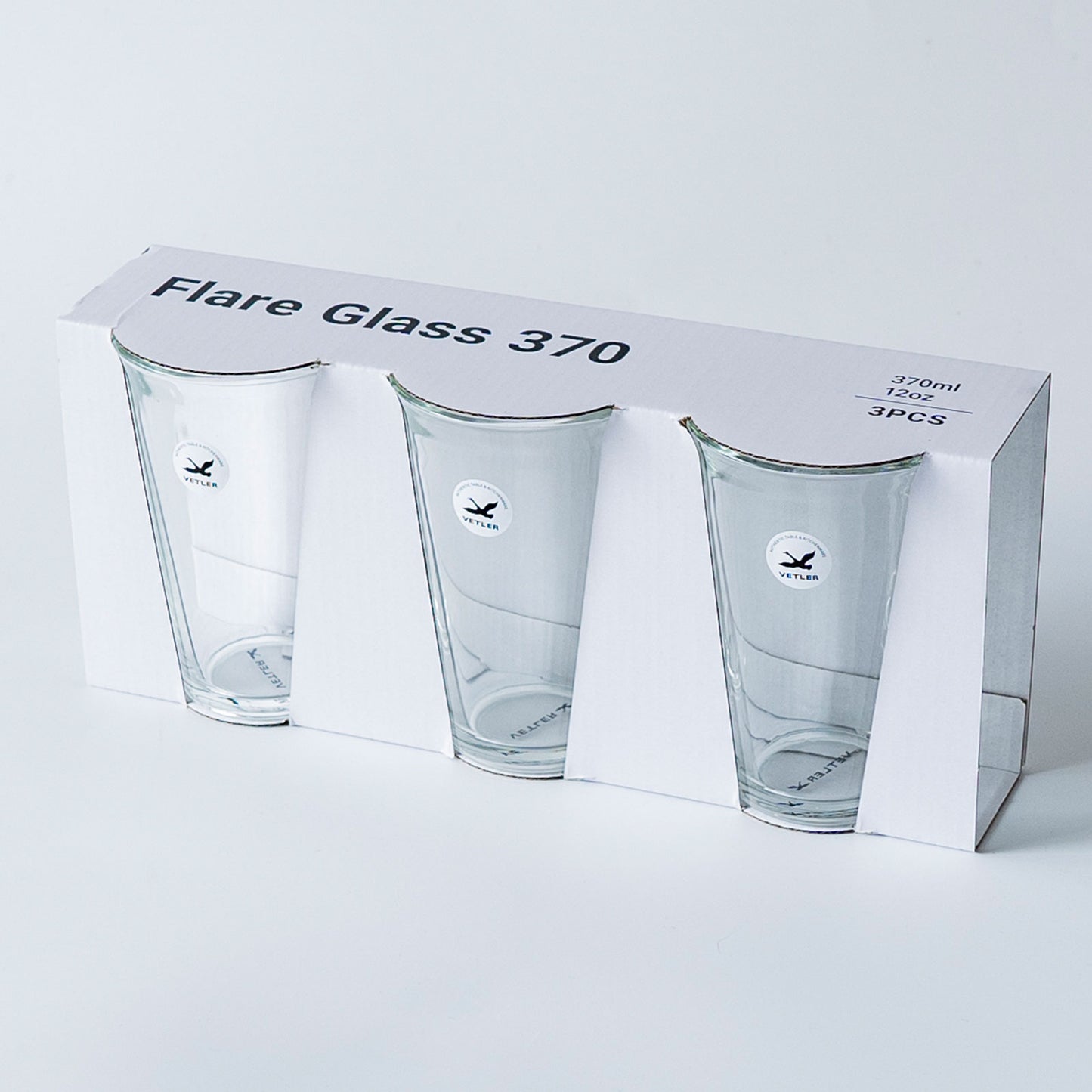 FLARE GLASS 370 3PCS SET