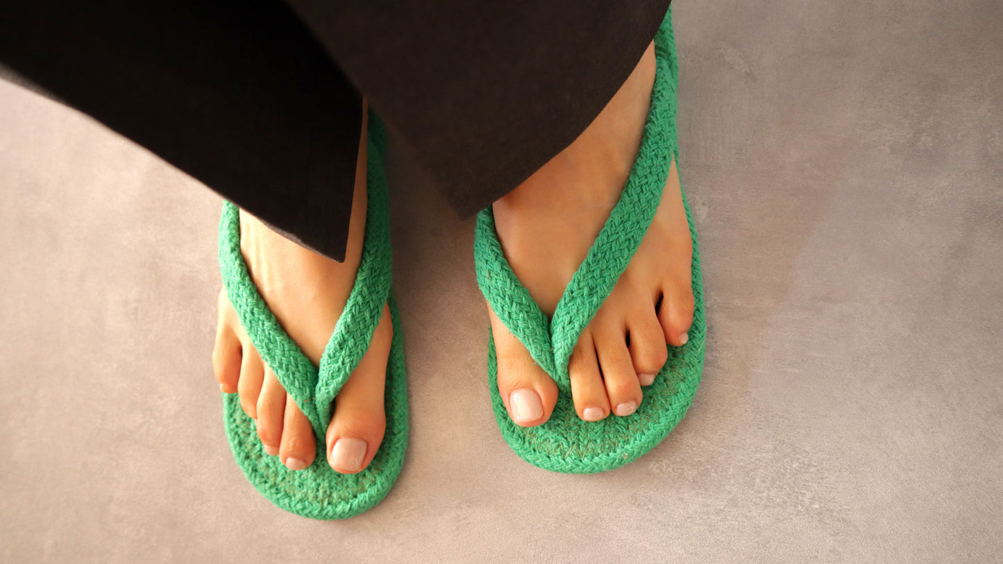 INDIAN COTTON ROOM SANDALS