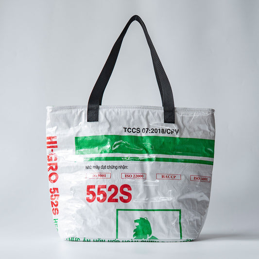 UPCYCLED COOLER TOTE BAG