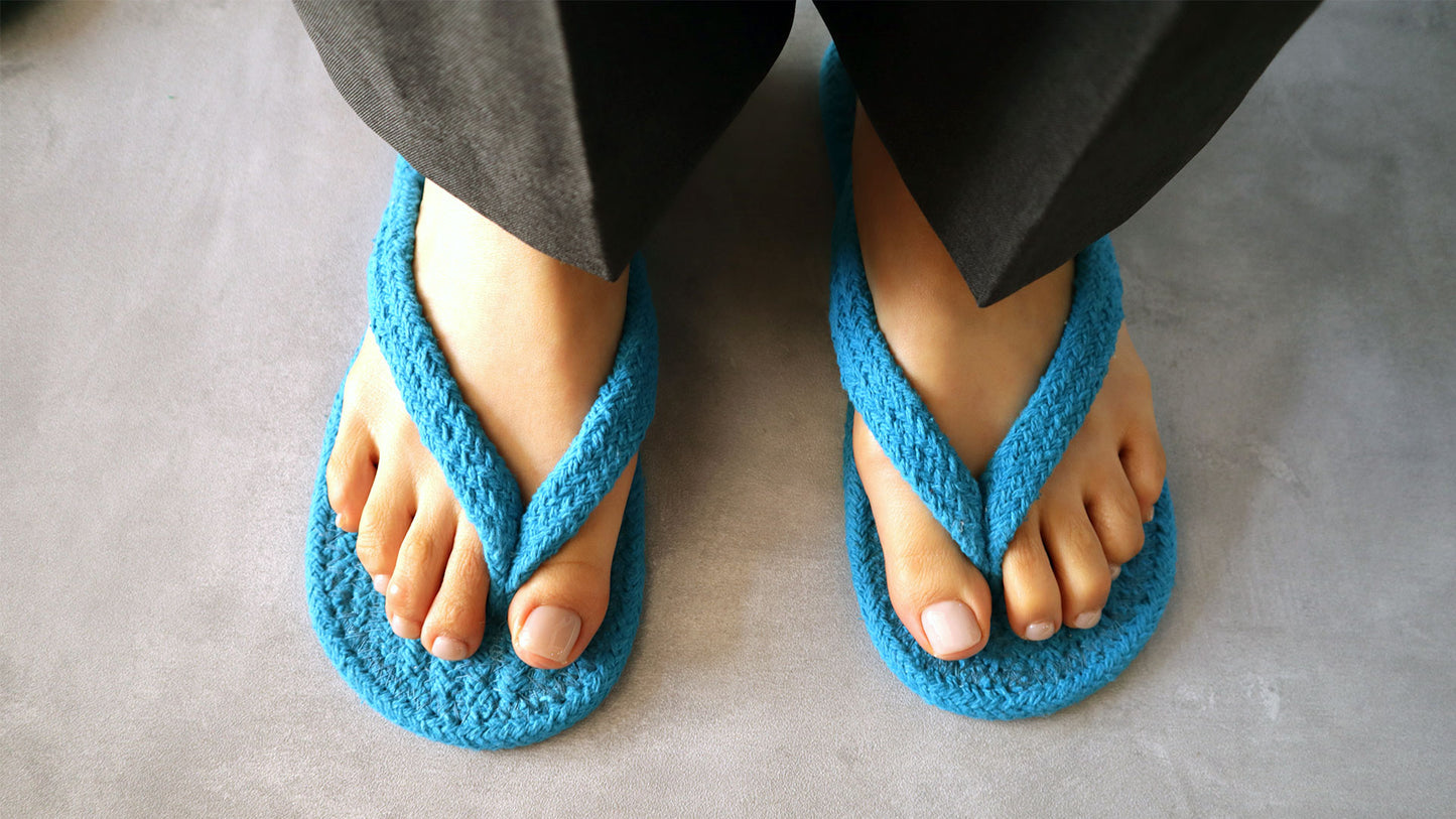 INDIAN COTTON ROOM SANDALS