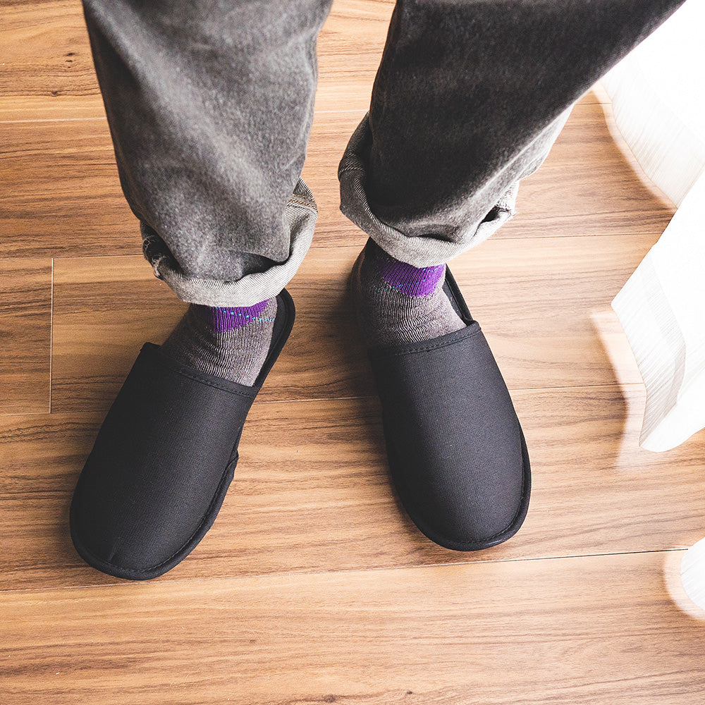 MOLESKIN SLIPPERS