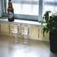 OWL BEER GLASS 400ml PAIR SET