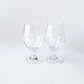 OWL BEER GLASS 400ml PAIR SET